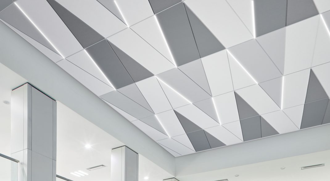 Image showcasing DESIGNFLEX Lighting Integration | Armstrong Ceiling Solutions – Commercial
